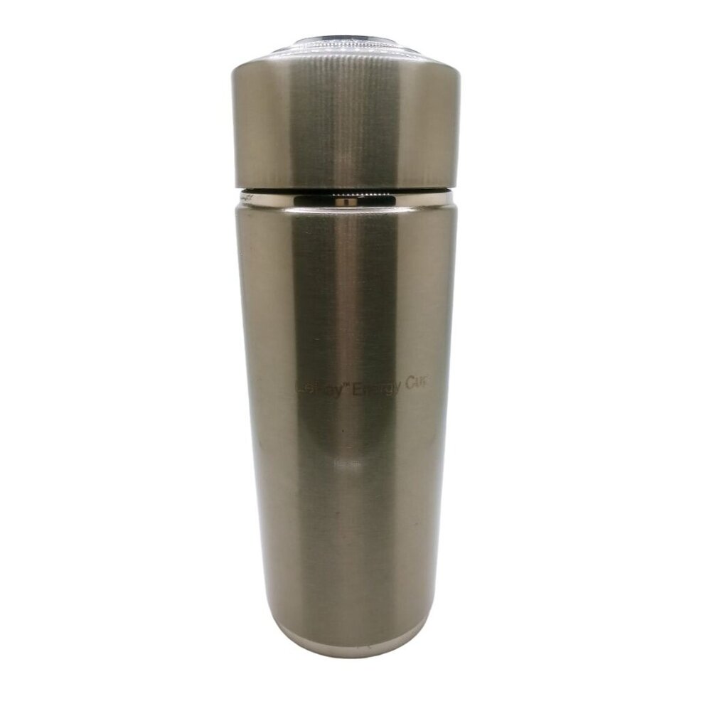 LeFay Alkaline Stainless Steel Water Thermal Filter Energy Cup Silver Portable